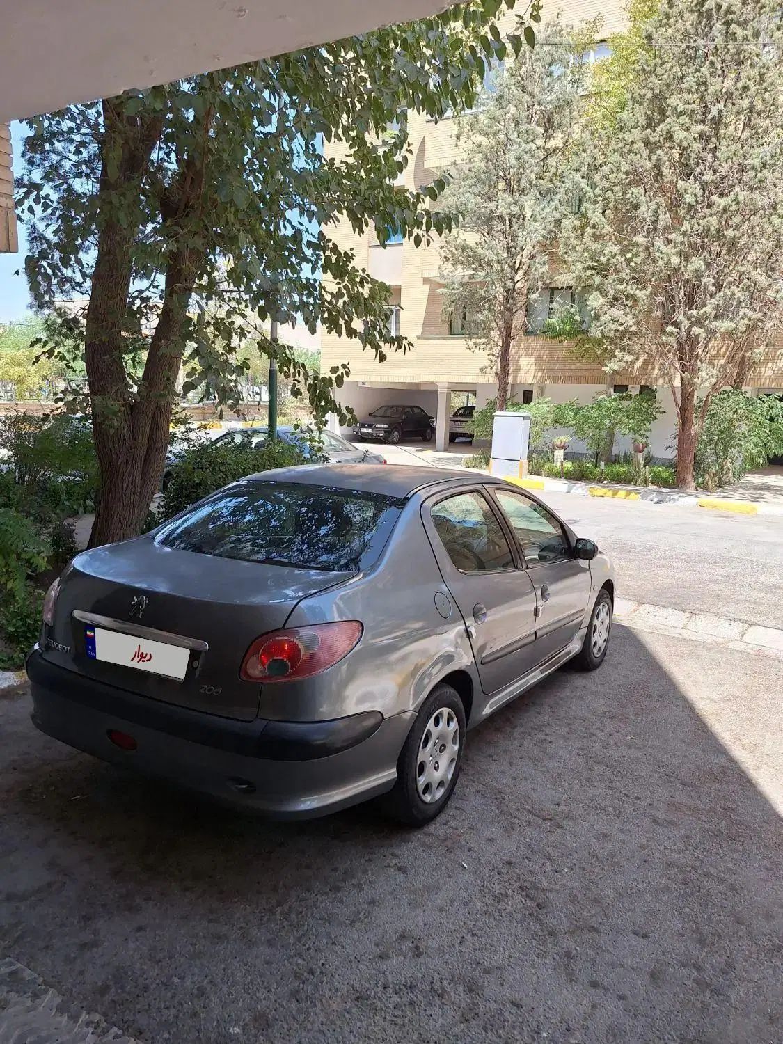 پژو ۲۰۶ صندوق دار v20 - 1387