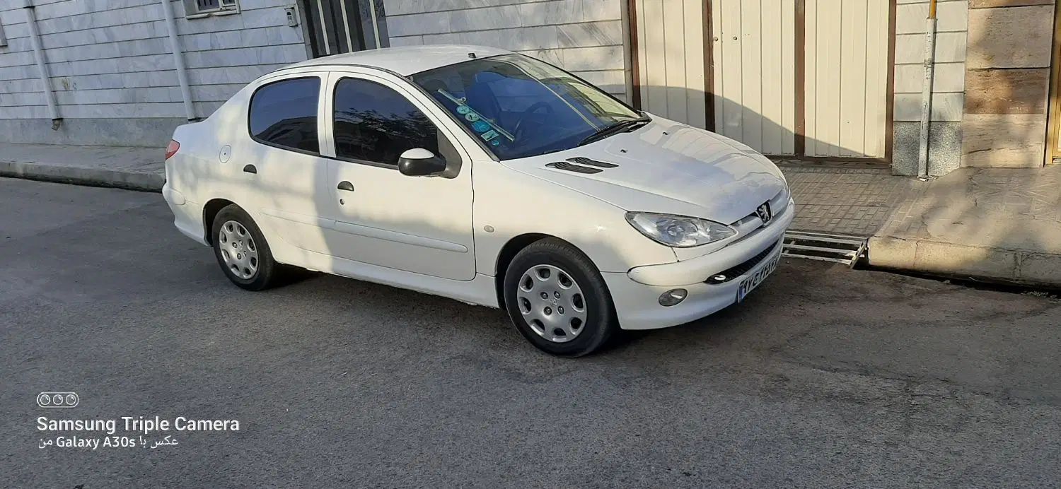 پژو ۲۰۶ صندوق دار v8 - 1389