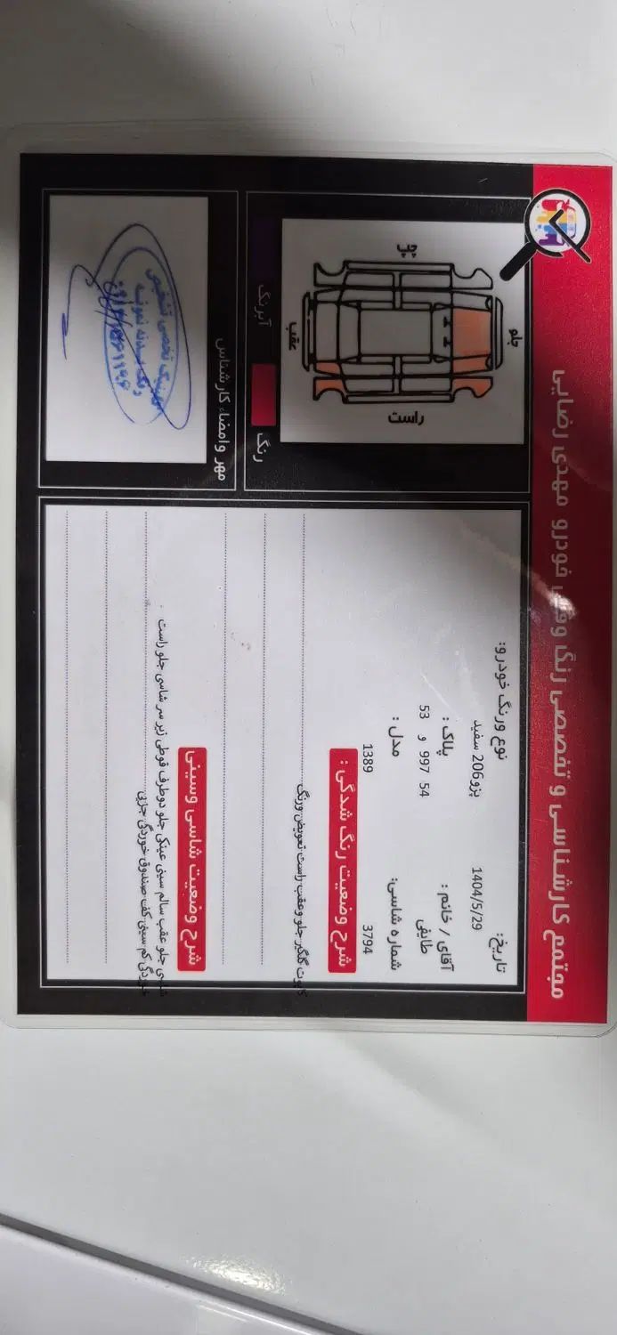پژو 206 تیپ 5 - 1389