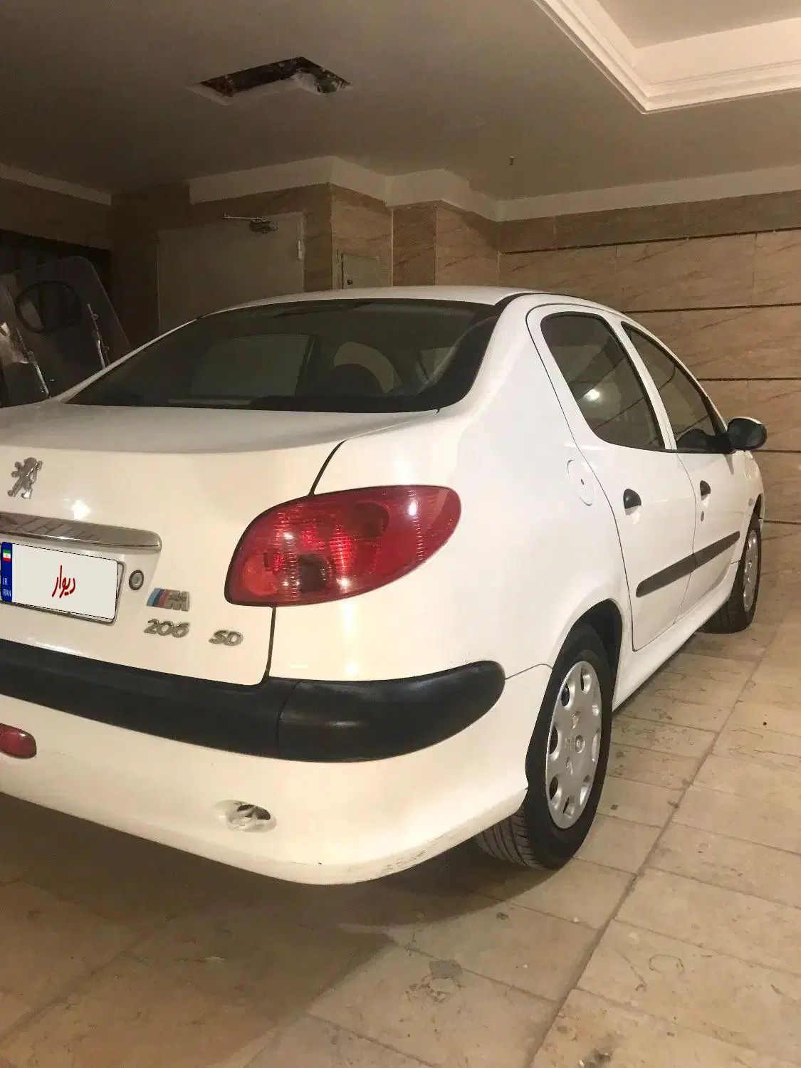 پژو ۲۰۶ صندوق دار v8 - 1396