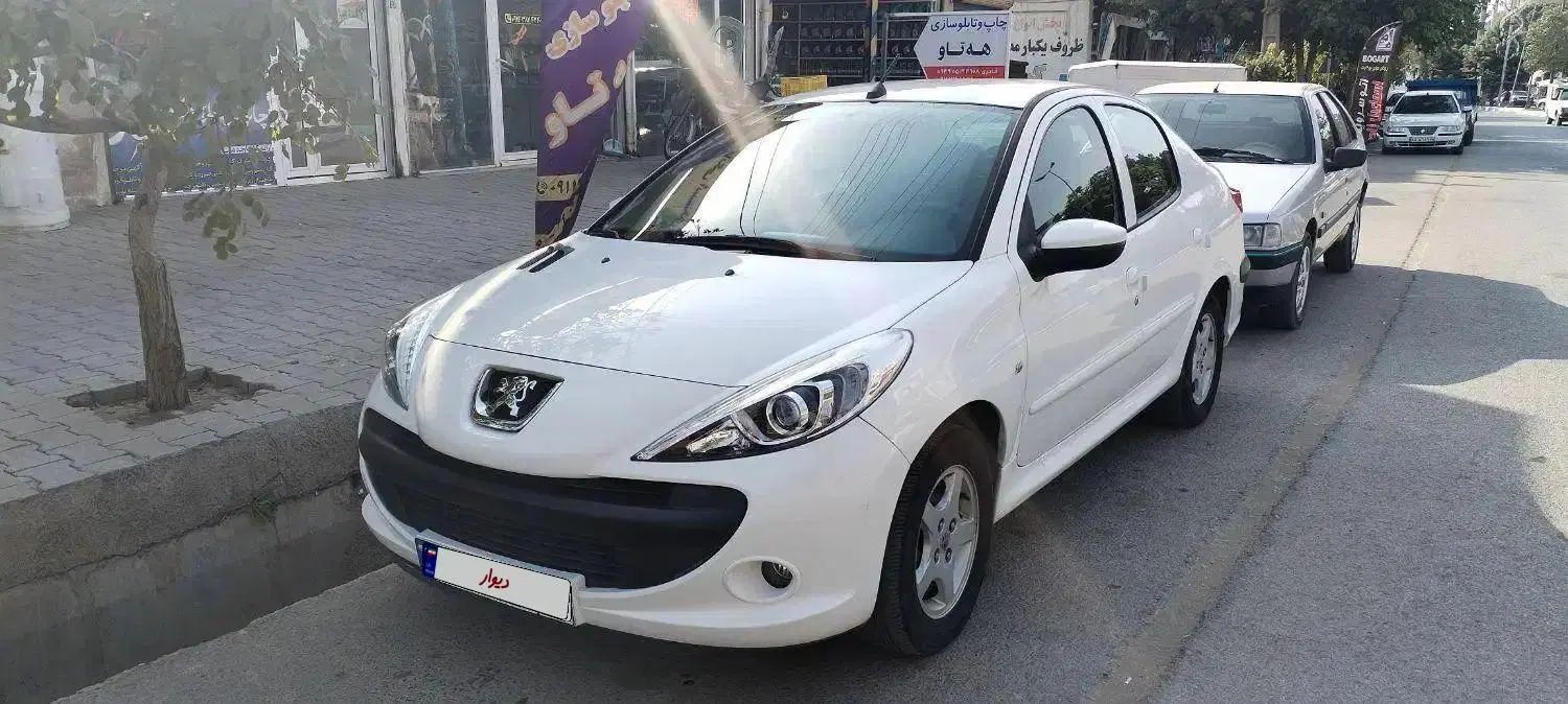 پژو ۲۰۶ صندوق دار v8 - 1397