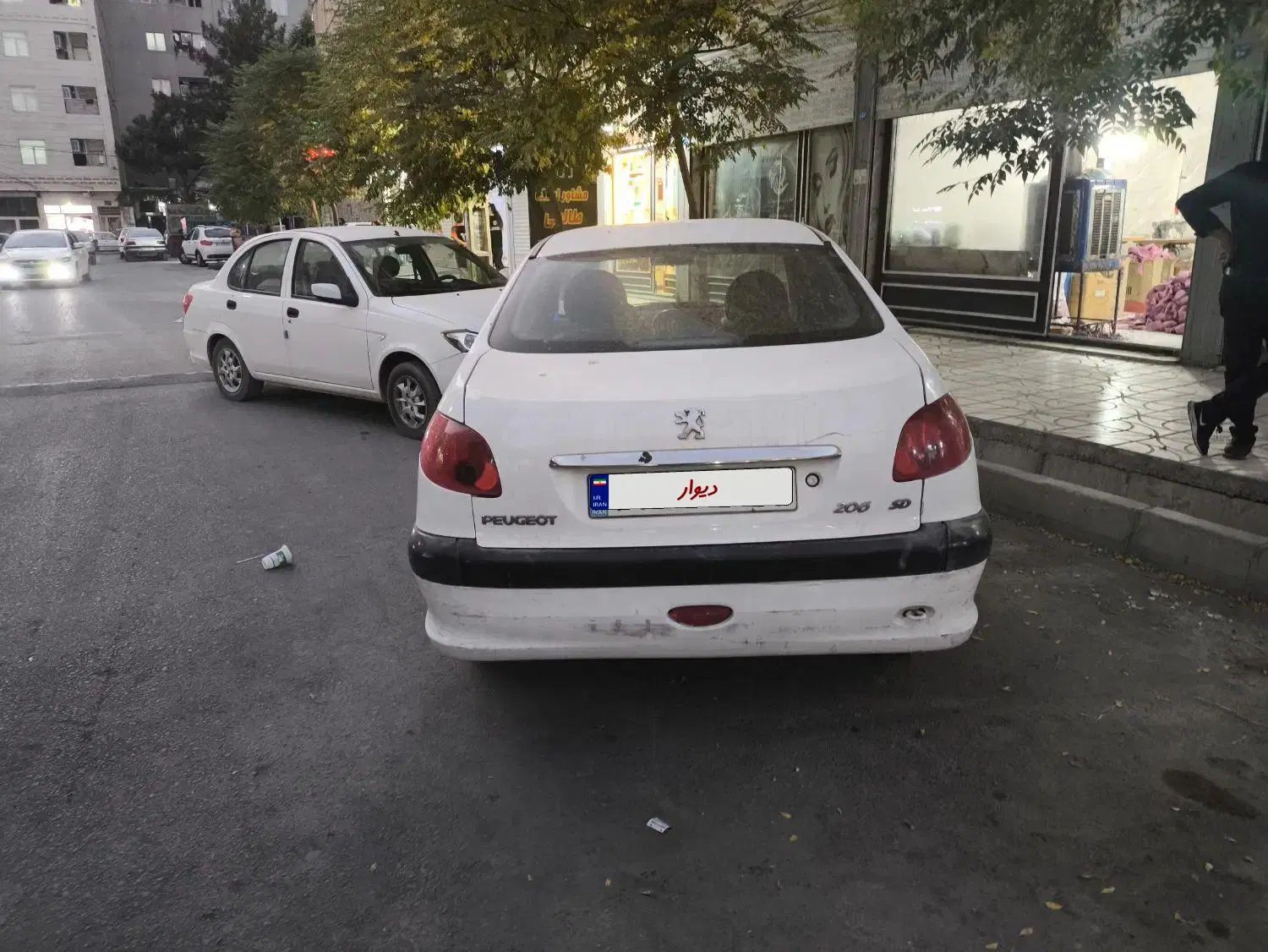 پژو ۲۰۶ صندوق دار v1 - 1388