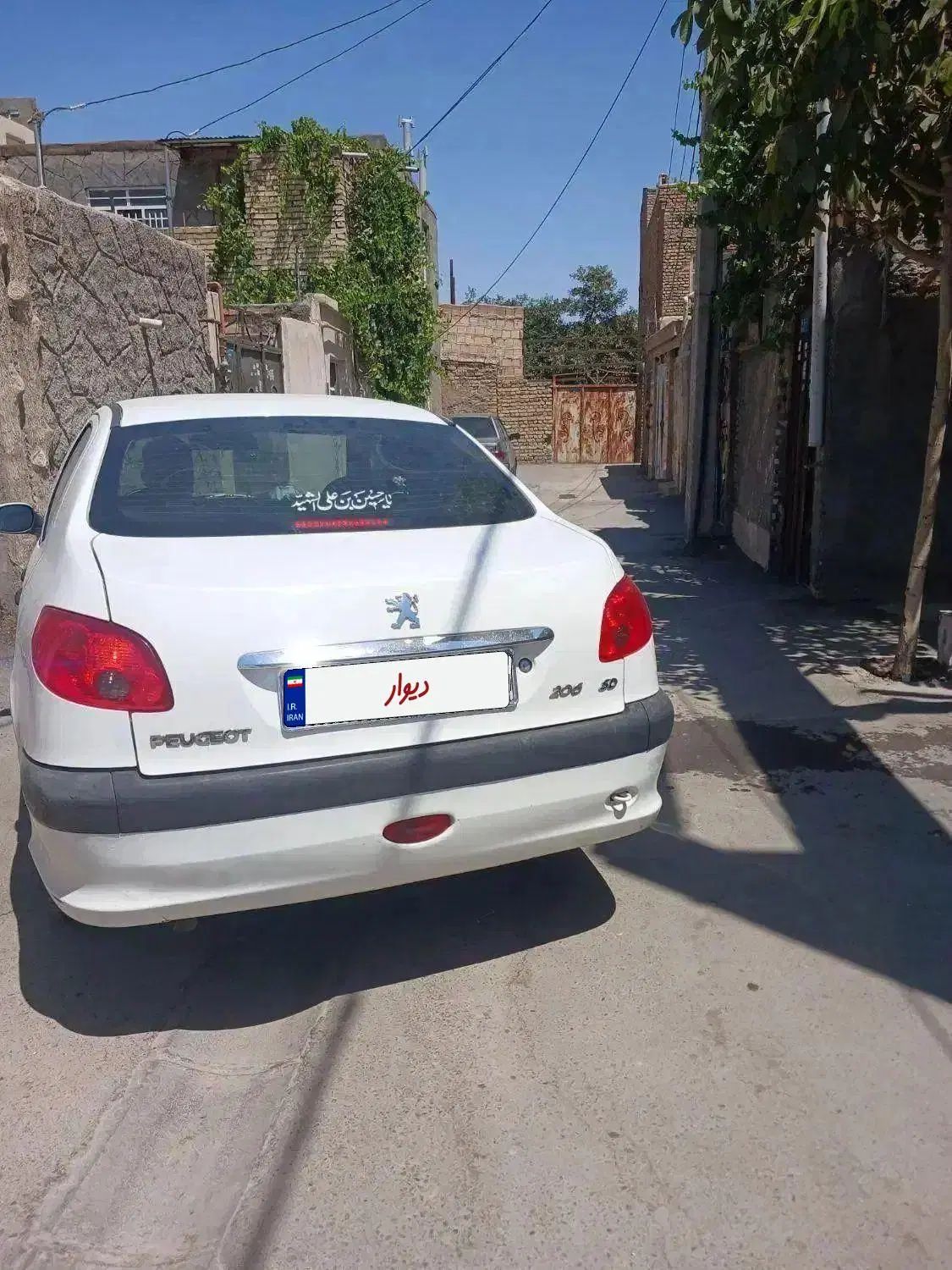 پژو ۲۰۶ صندوق دار v20 - 1387