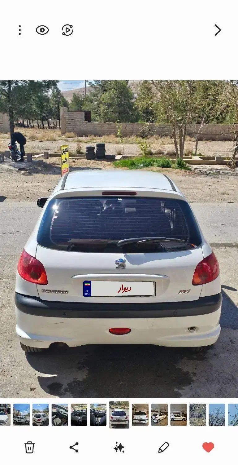 پژو 206 تیپ 5 - 1396