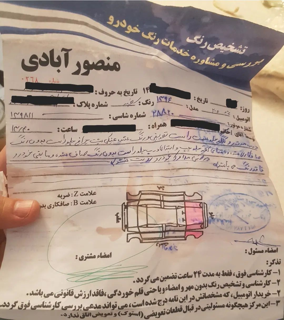 پژو 206 تیپ 5 - 1396