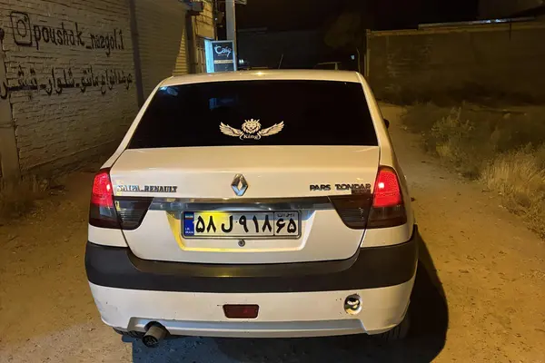 رنو پارس تندر گیربکس JHQ + مولتی مدیا - 1395