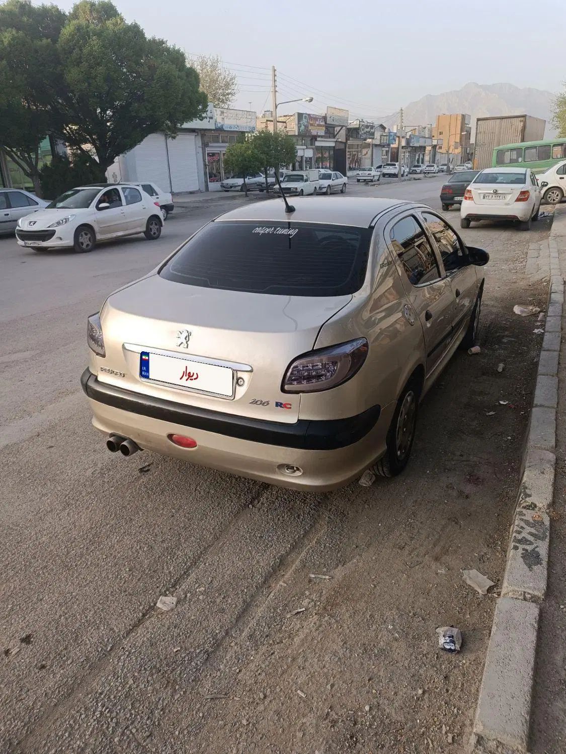 پژو ۲۰۶ صندوق دار v1 - 1386
