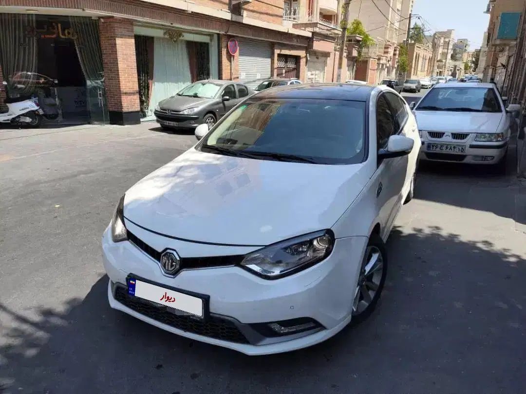 ام جی 6 لیفت بک GT فیس جدید - 2016