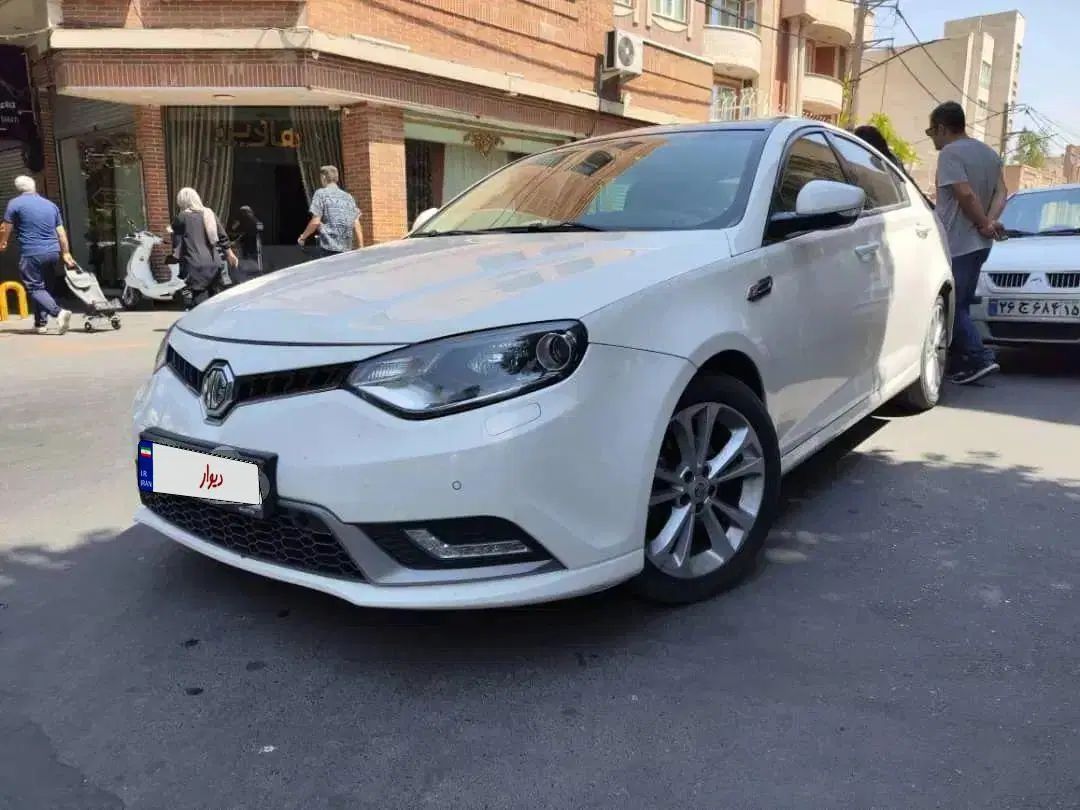 ام جی 6 لیفت بک GT فیس جدید - 2016