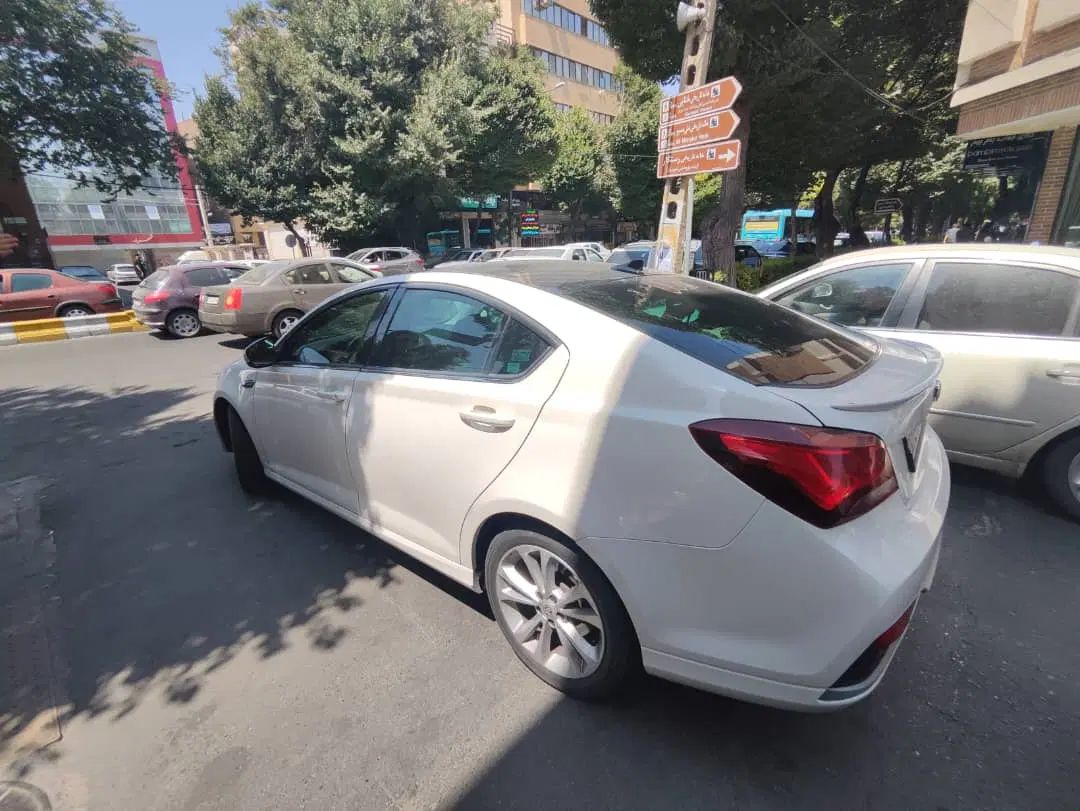 ام جی 6 لیفت بک GT فیس جدید - 2016