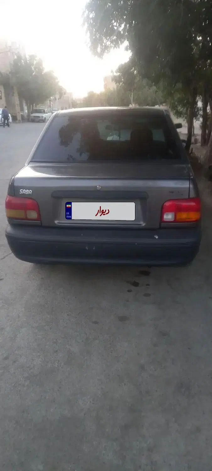 پراید صبا بنزینی - 1387