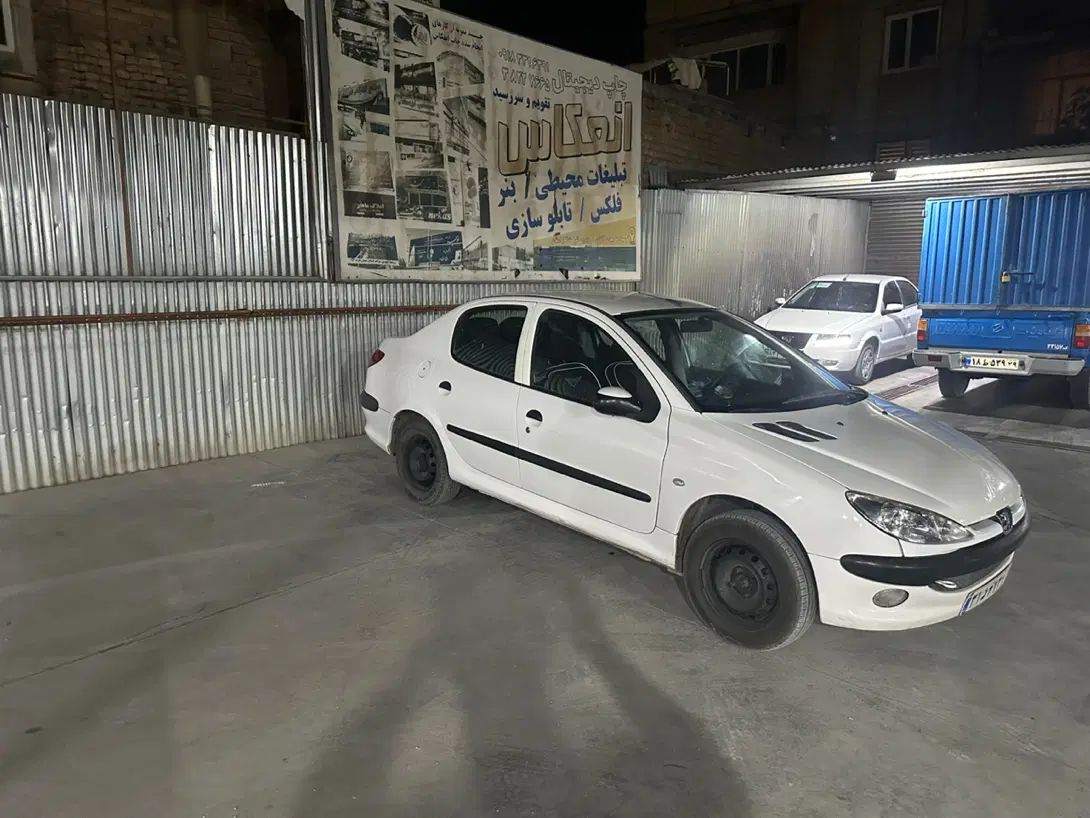 پژو ۲۰۶ صندوق دار v9 - 1388