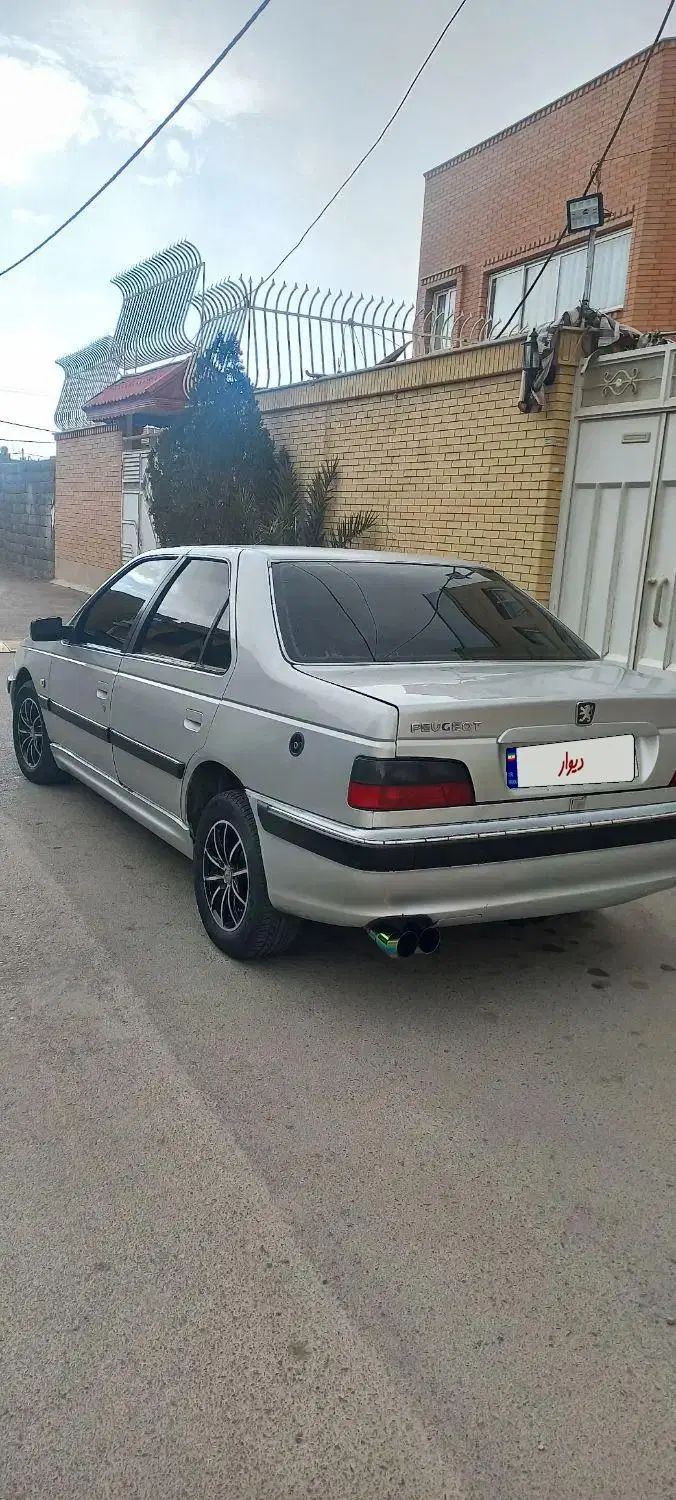 پژو پارس دوگانه سوز - 1386