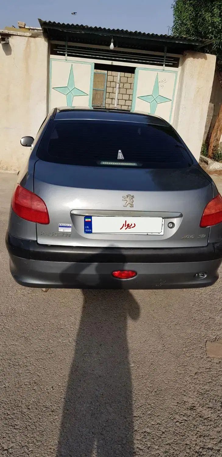 پژو ۲۰۶ صندوق دار v1 - 1386