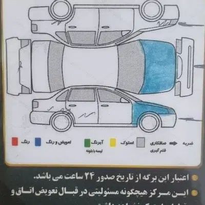 پژو 405 SLX بنزینی TU5 - 1400