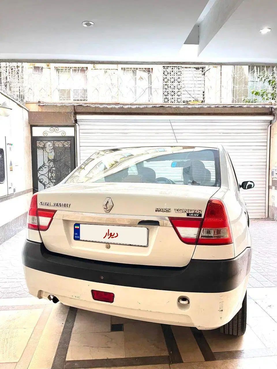 رنو پارس تندر گیربکس JHQ + مولتی مدیا - 1396