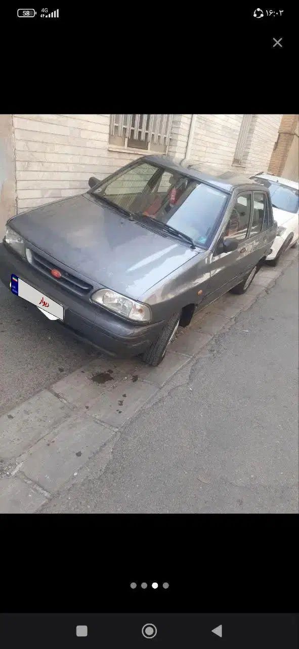 پراید صبا بنزینی - 1387