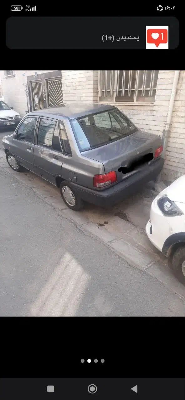 پراید صبا بنزینی - 1387