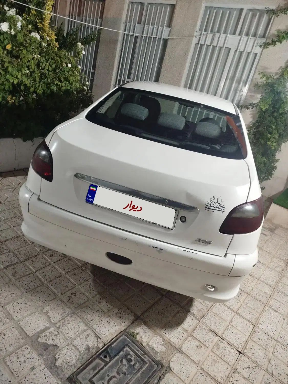 پژو ۲۰۶ صندوق دار v8 - 1389