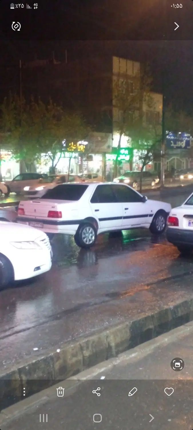پژو 405 SLX بنزینی  XU7 - 1390