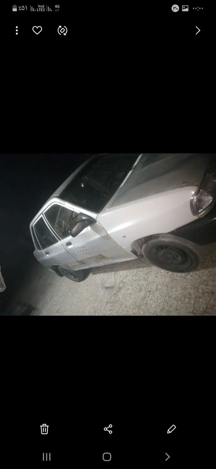 پراید صبا بنزینی - 1386