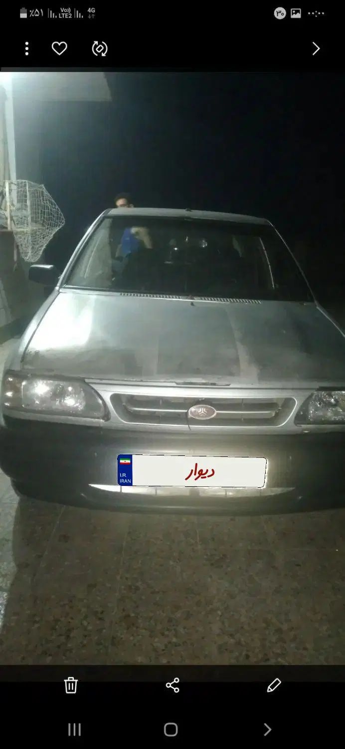 پراید صبا بنزینی - 1386