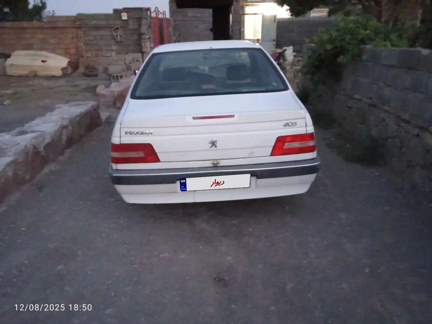 پژو آردی دوگانه سوز CNG - 1384