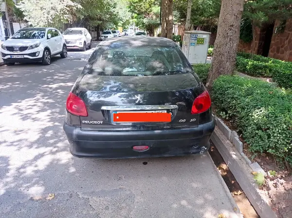پژو ۲۰۶ صندوق دار v10 - 1388