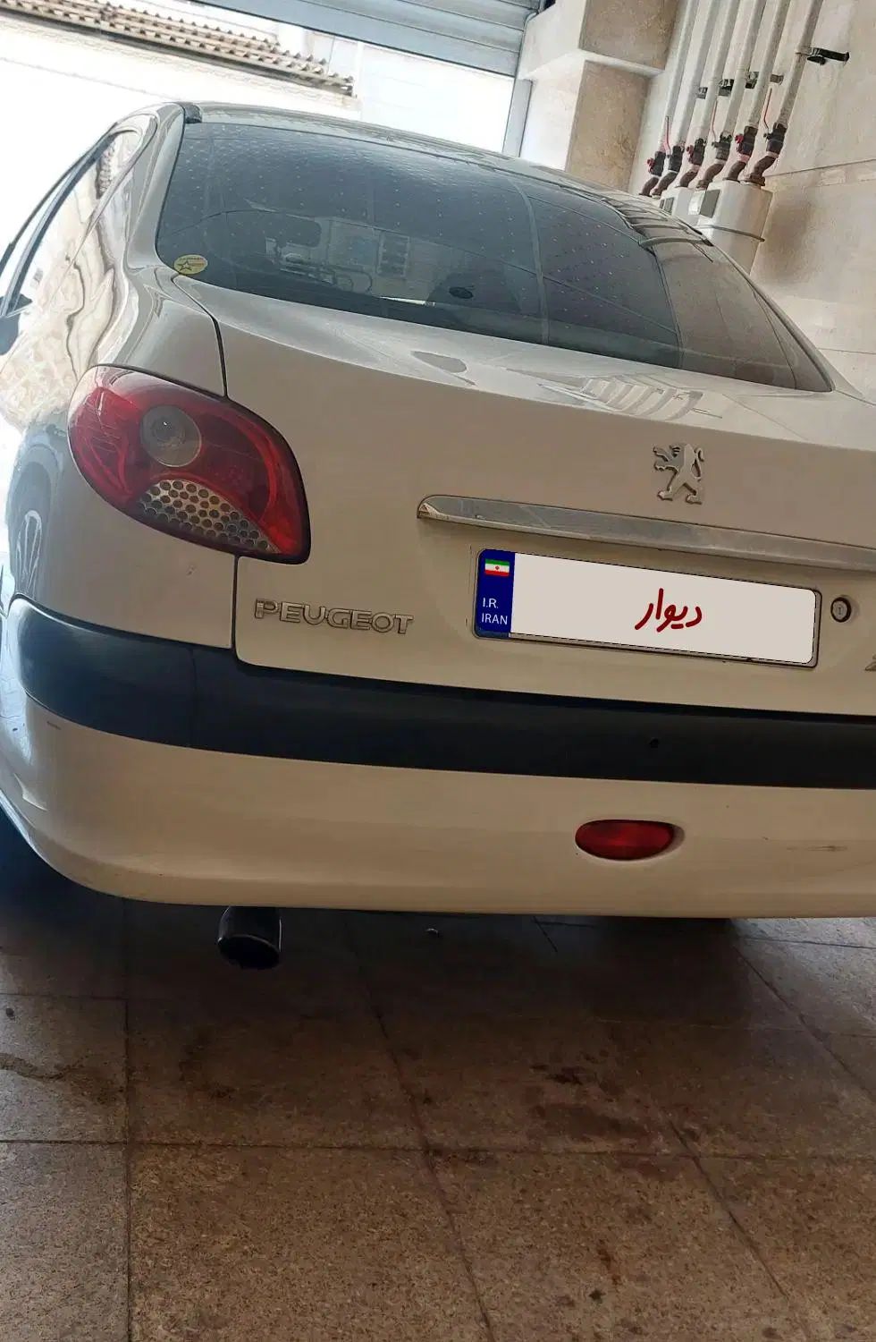 پژو ۲۰۶ صندوق دار v8 - 1390