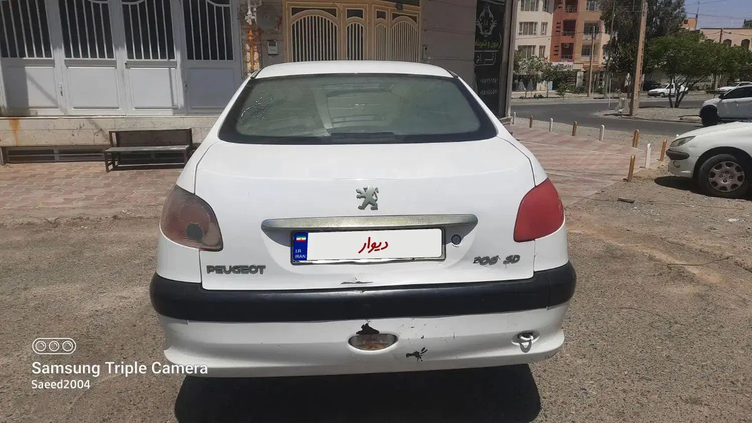 پژو ۲۰۶ صندوق دار v20 - 1389