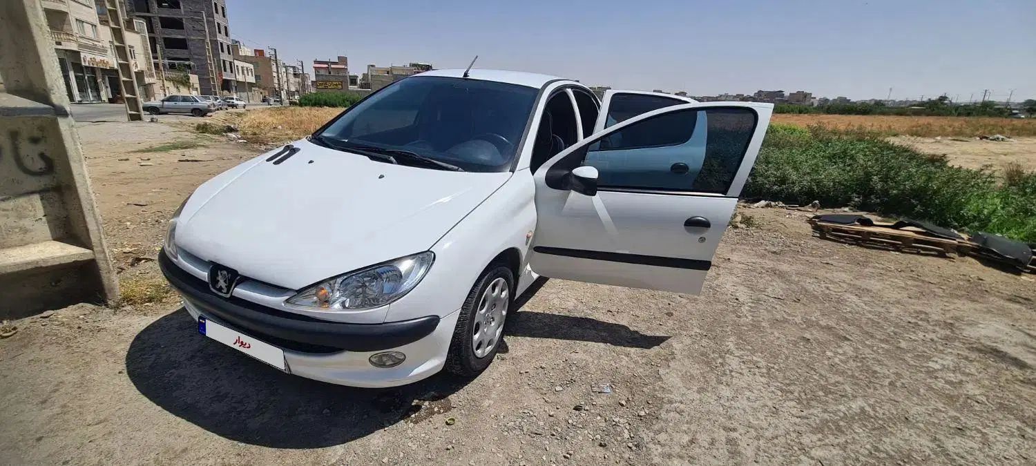 پژو ۲۰۶ صندوق دار v8 - 1395