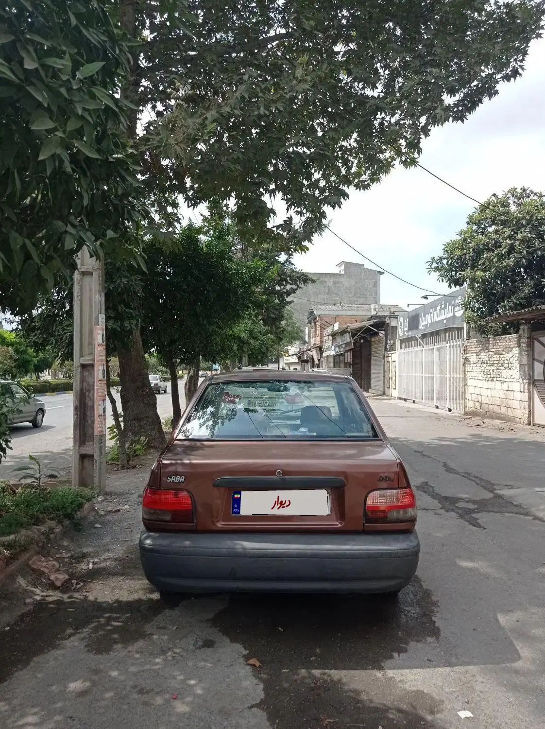 پراید صبا بنزینی - 1387