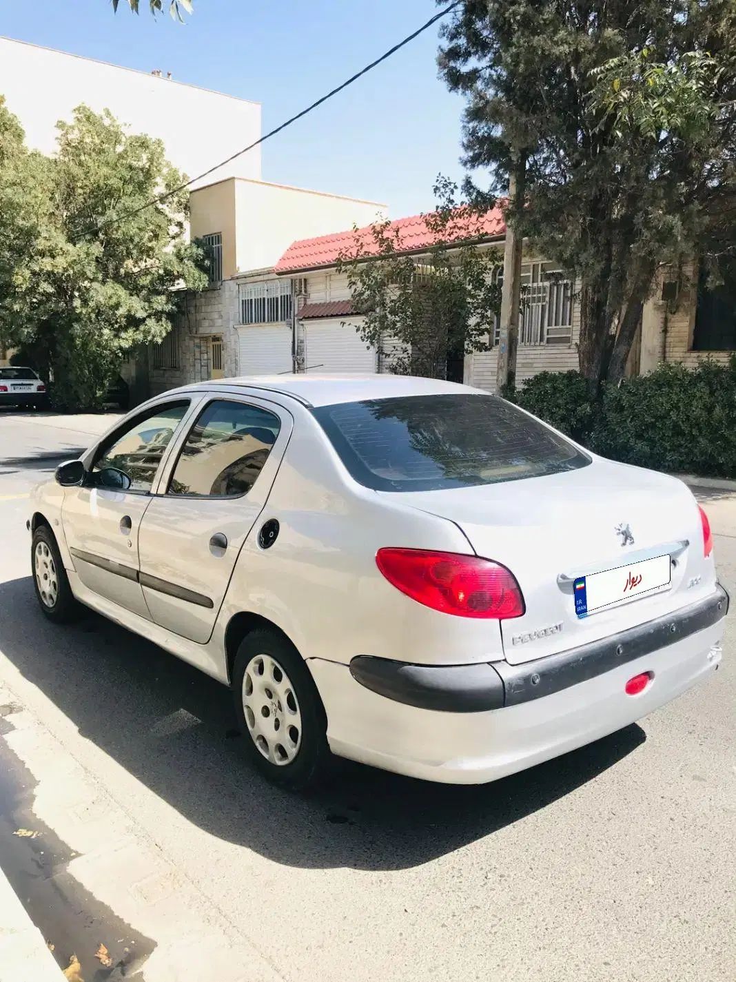 پژو ۲۰۶ صندوق دار v8 - 1388