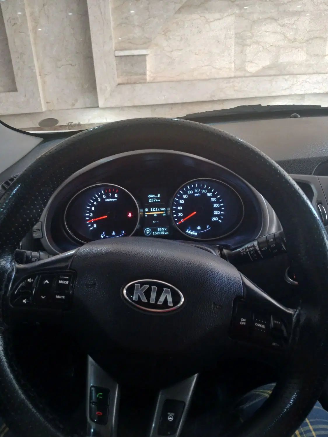 کیا اسپورتیج 4 سیلندر فول 2400cc - 2014