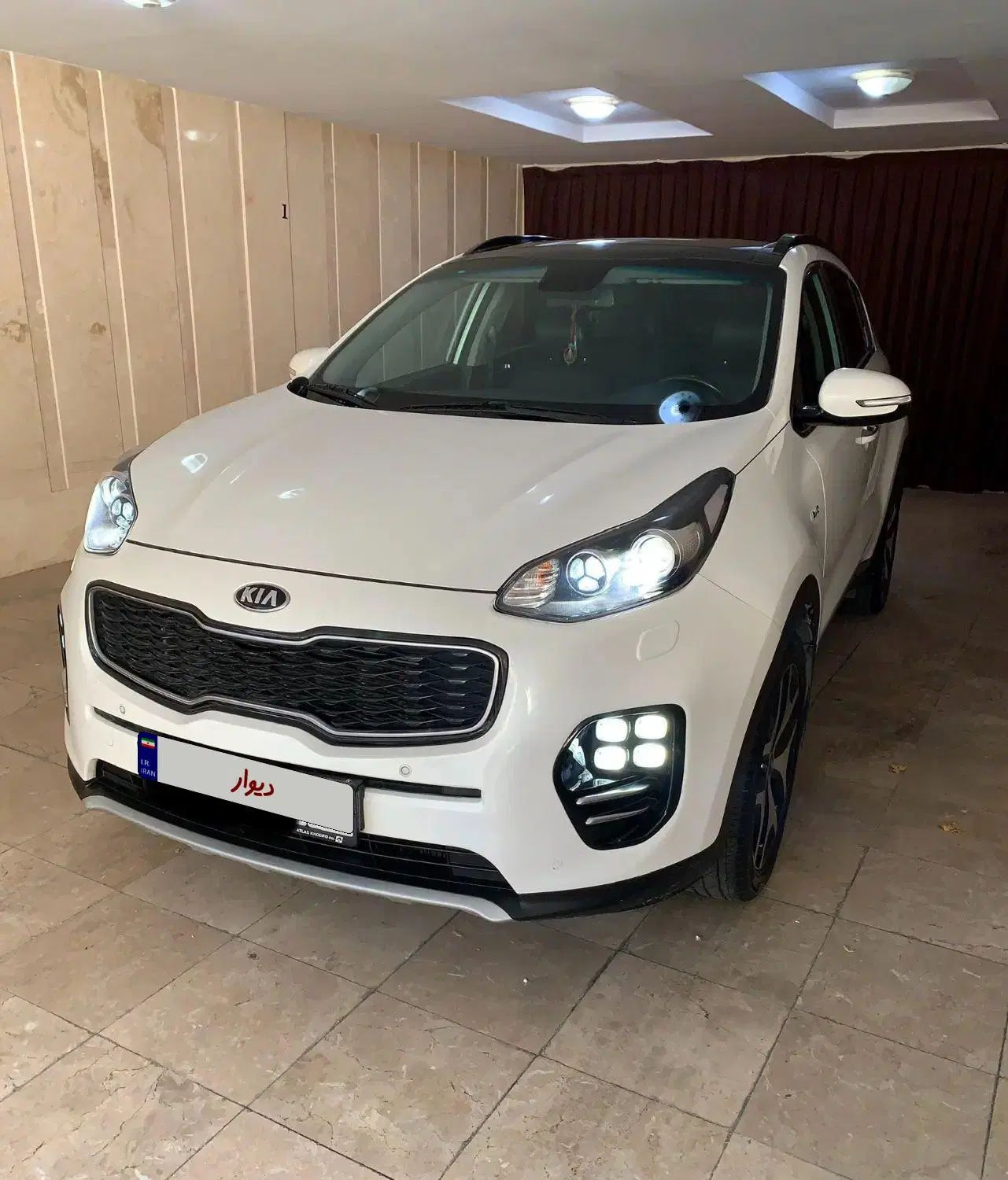 کیا اسپورتیج 4 سیلندر 2400cc GTLine - 2017