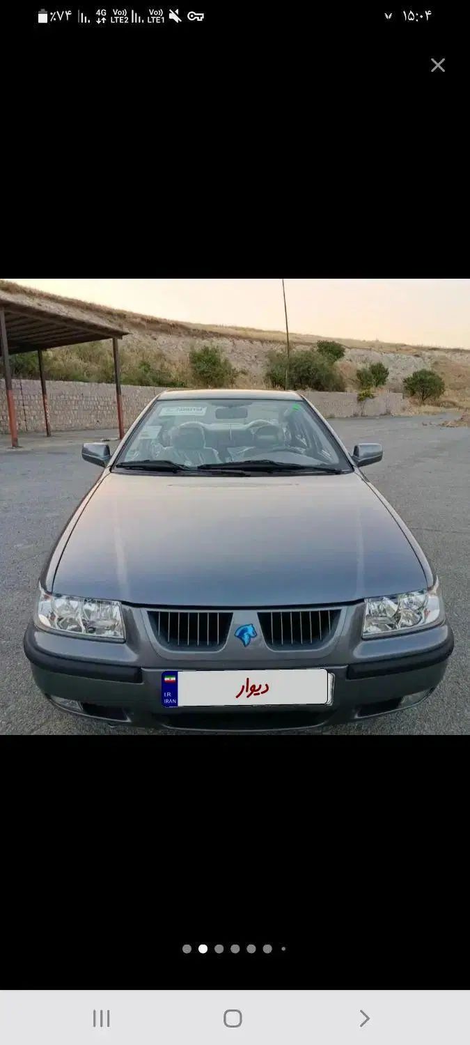 سمند LX XU7 دوگانه سوز - 1386