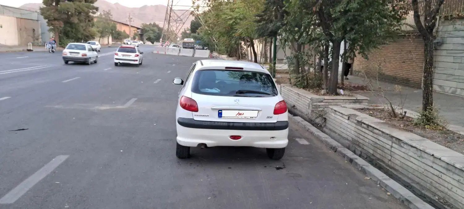 پژو 206 تیپ 3 - 1387