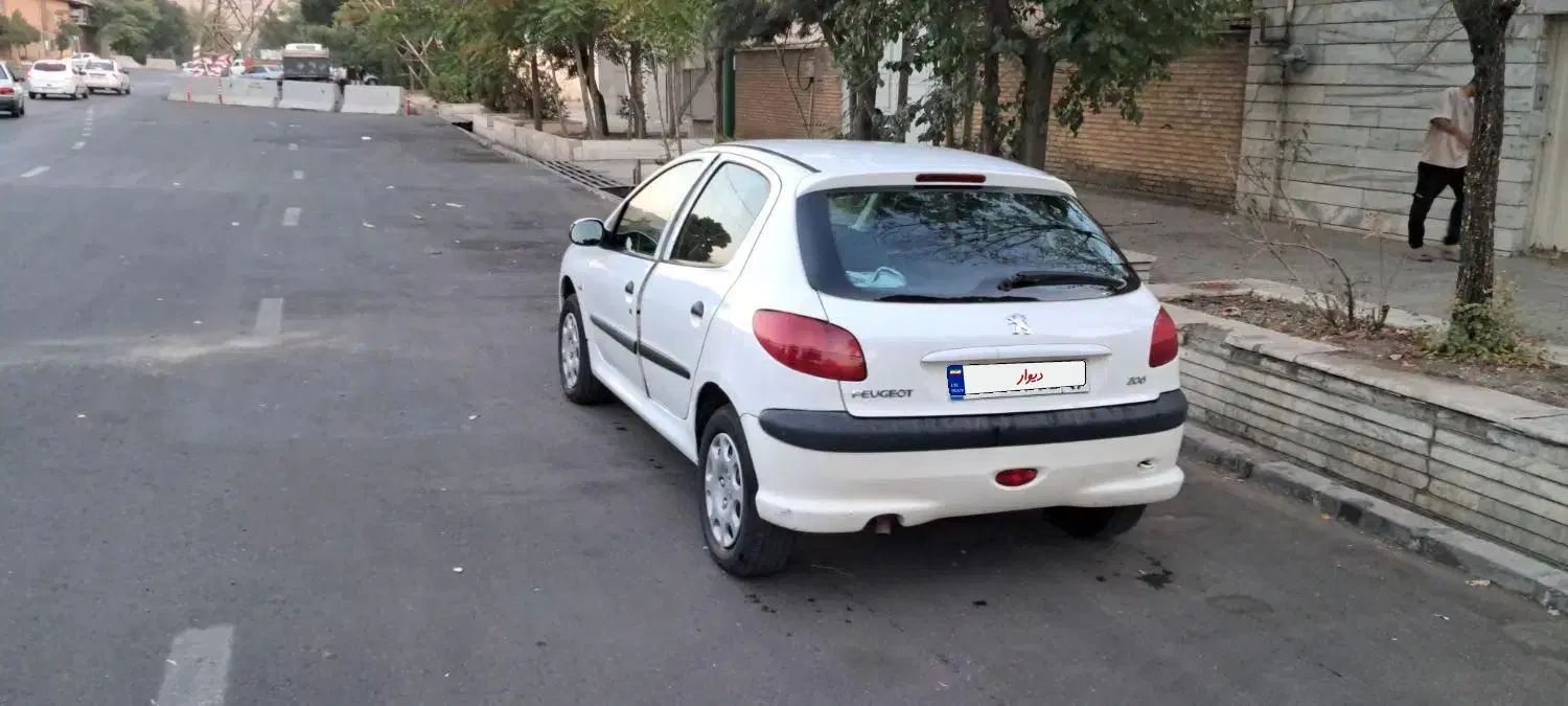 پژو 206 تیپ 3 - 1387