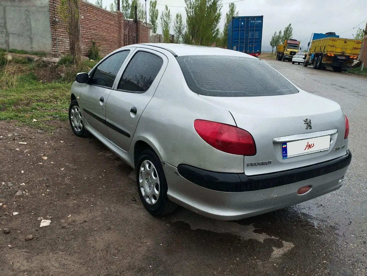 پژو ۲۰۶ صندوق دار v20 - 1389