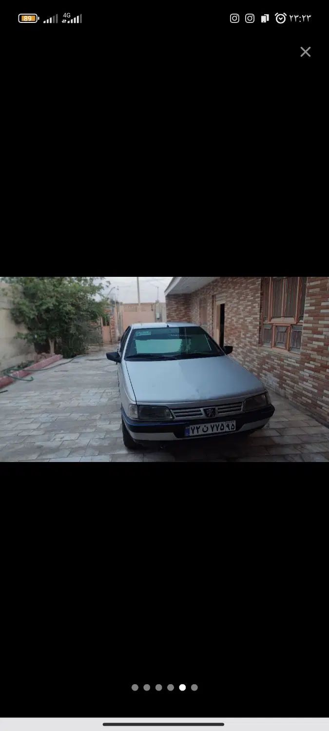 پژو 405 GLX - دوگانه سوز - 1393