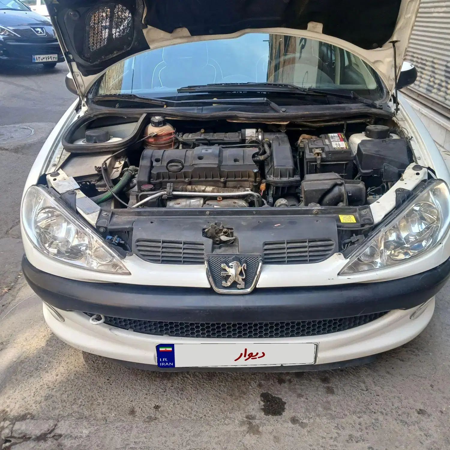پژو ۲۰۶ صندوق دار v8 - 1389