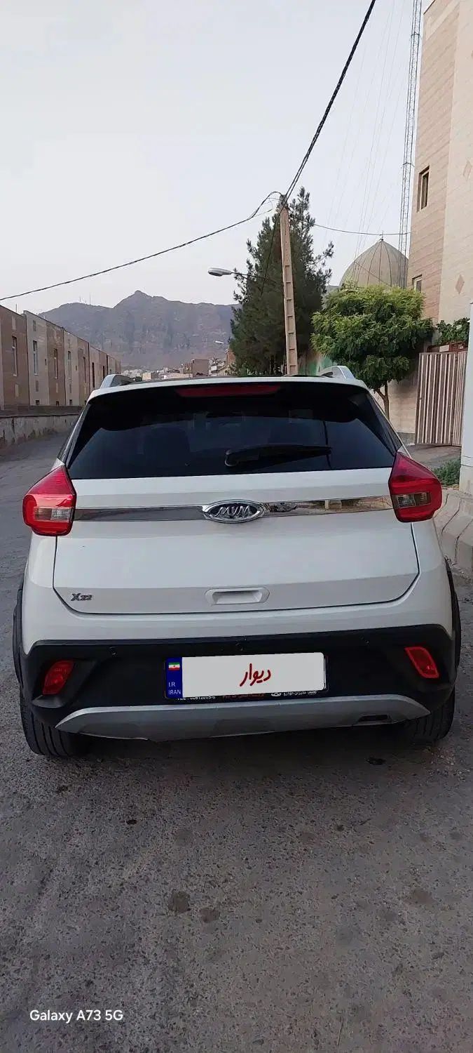 ام وی ام X22 دنده ای اسپرت اکسلنت - 1397