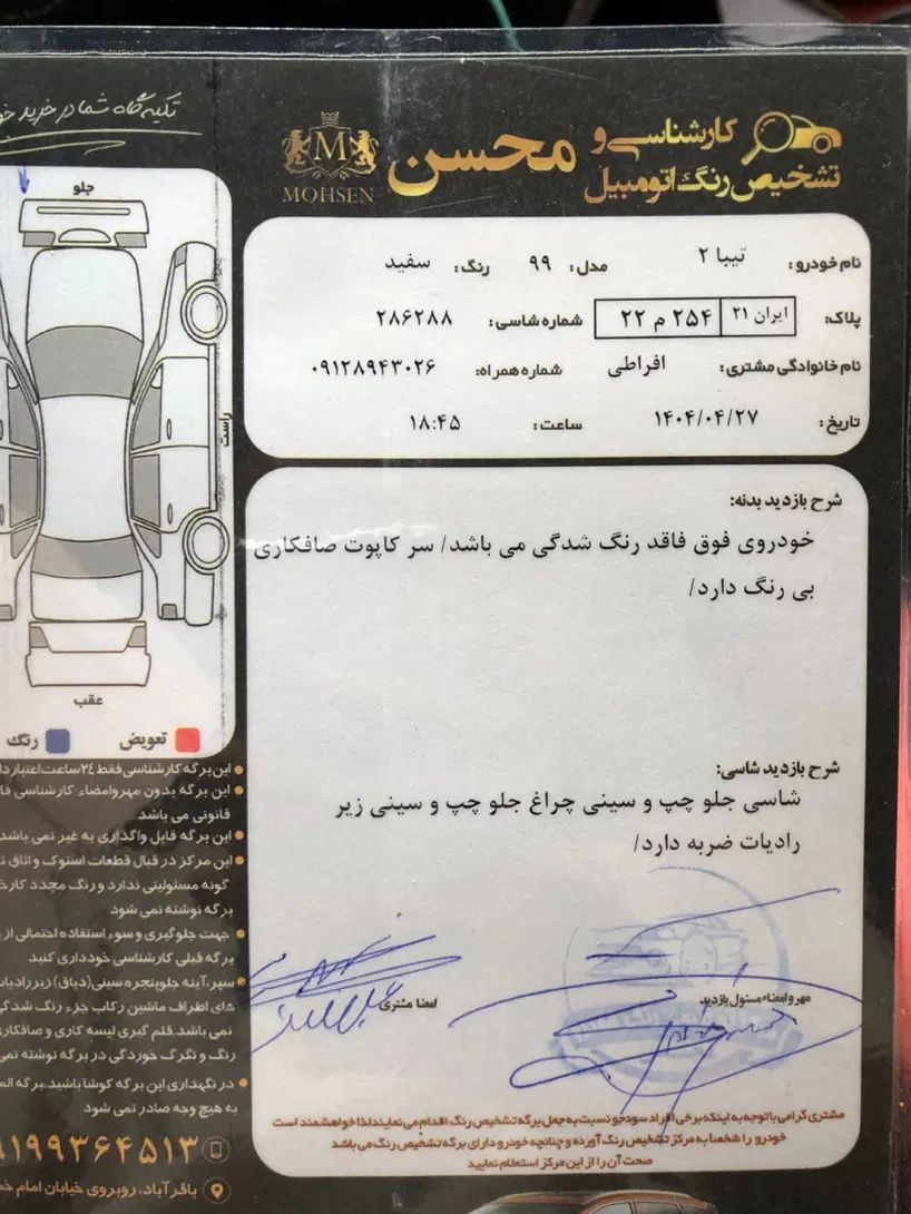 تیبا 2 EX رینگ آلومینیومی - 1399
