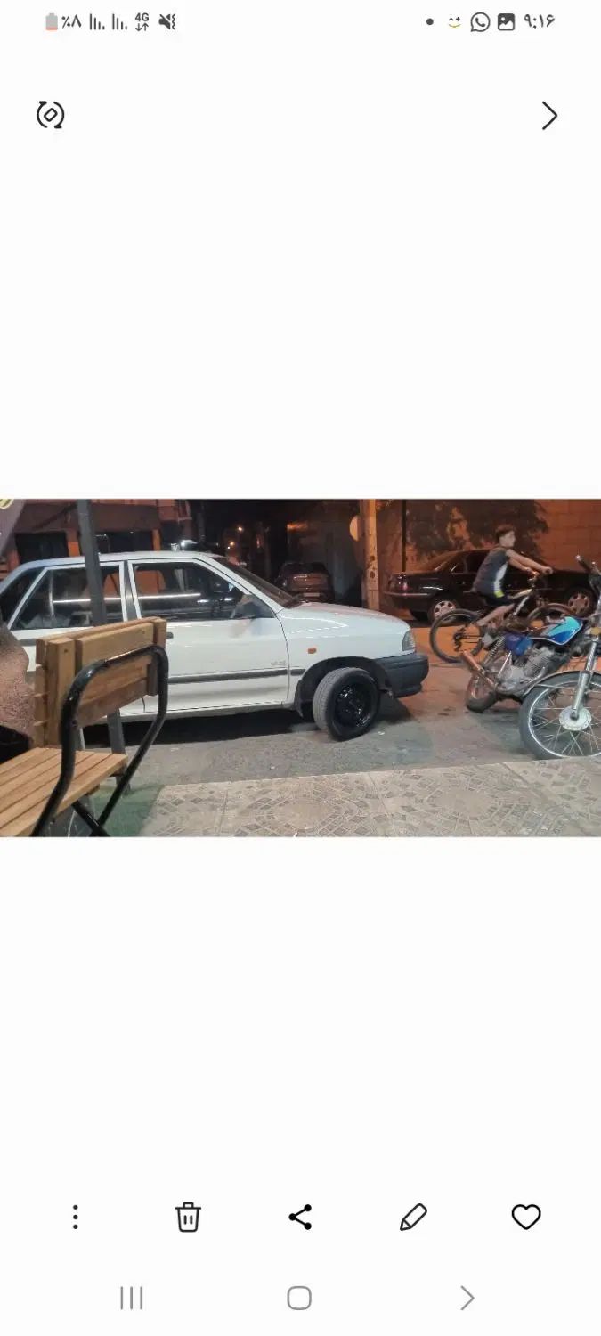 پراید صبا بنزینی - 1386