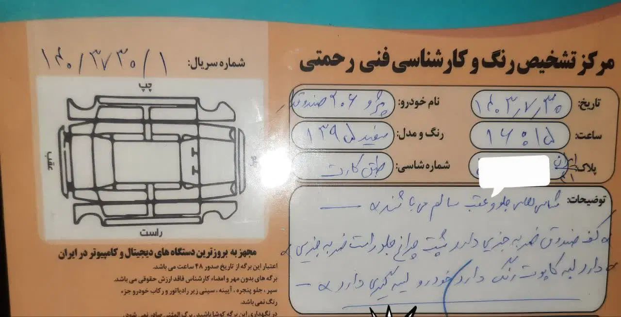 پژو 206 تیپ 5 - 1395
