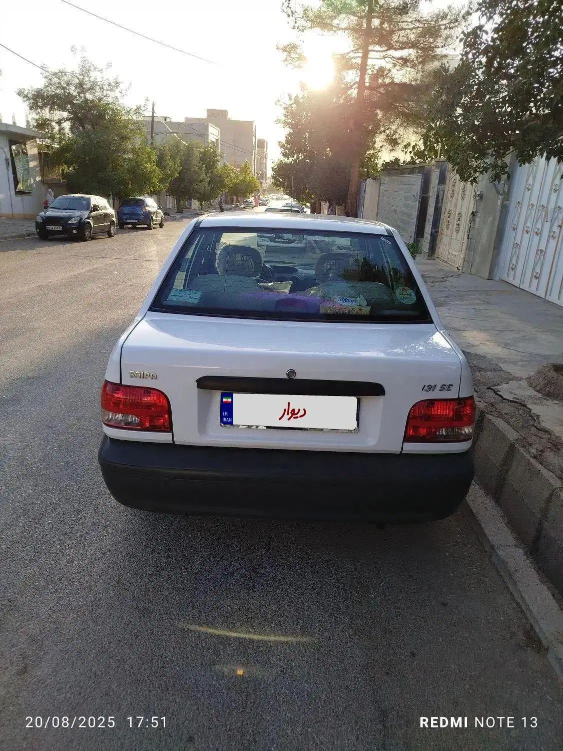 پراید 131 TL دوگانه‌سوز - 1394