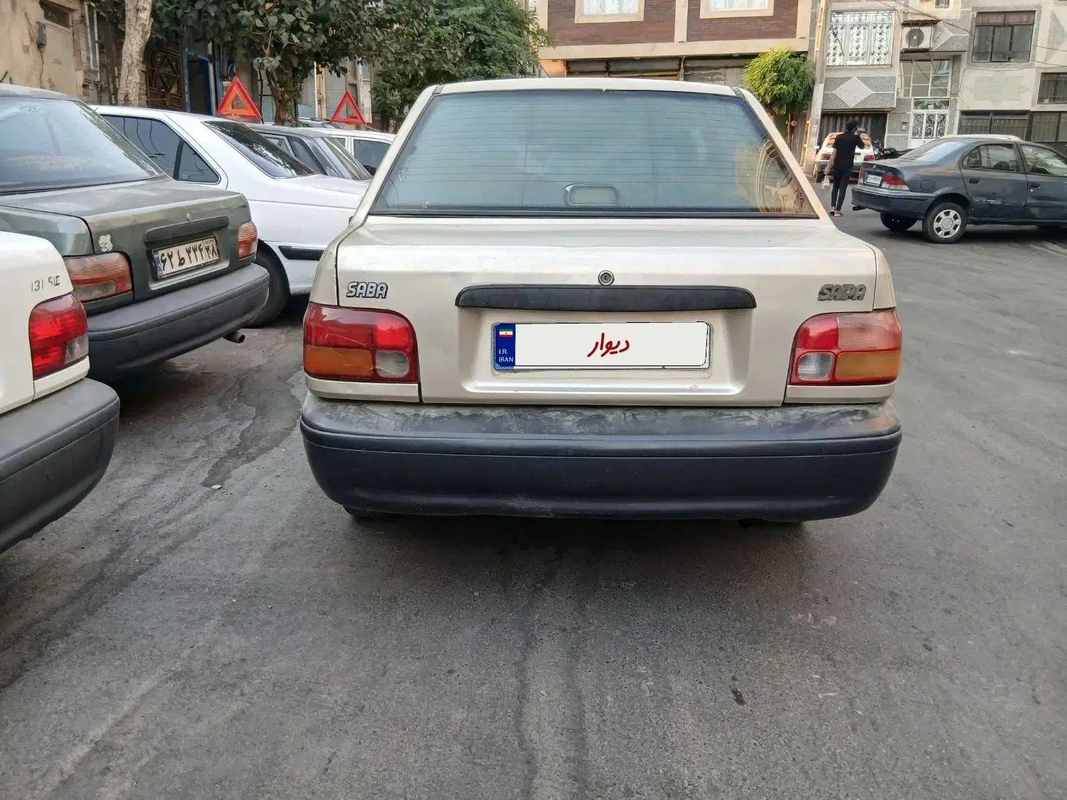 پراید صبا بنزینی - 1386