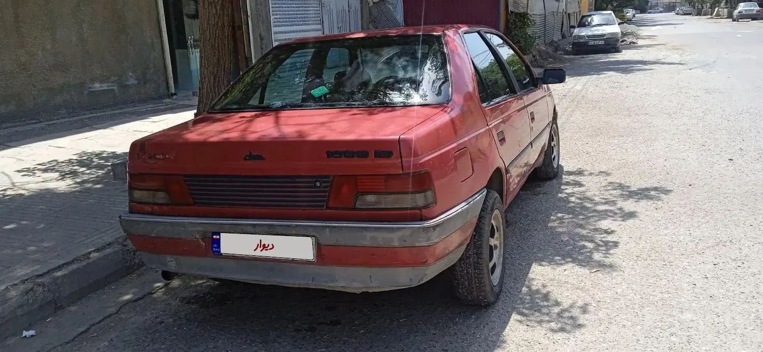 پژو آردی دوگانه سوز CNG - 1379