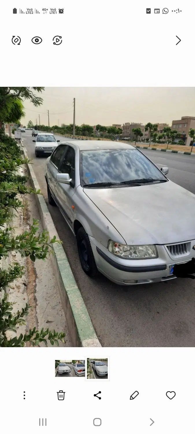 سمند X7 بنزینی - 1383