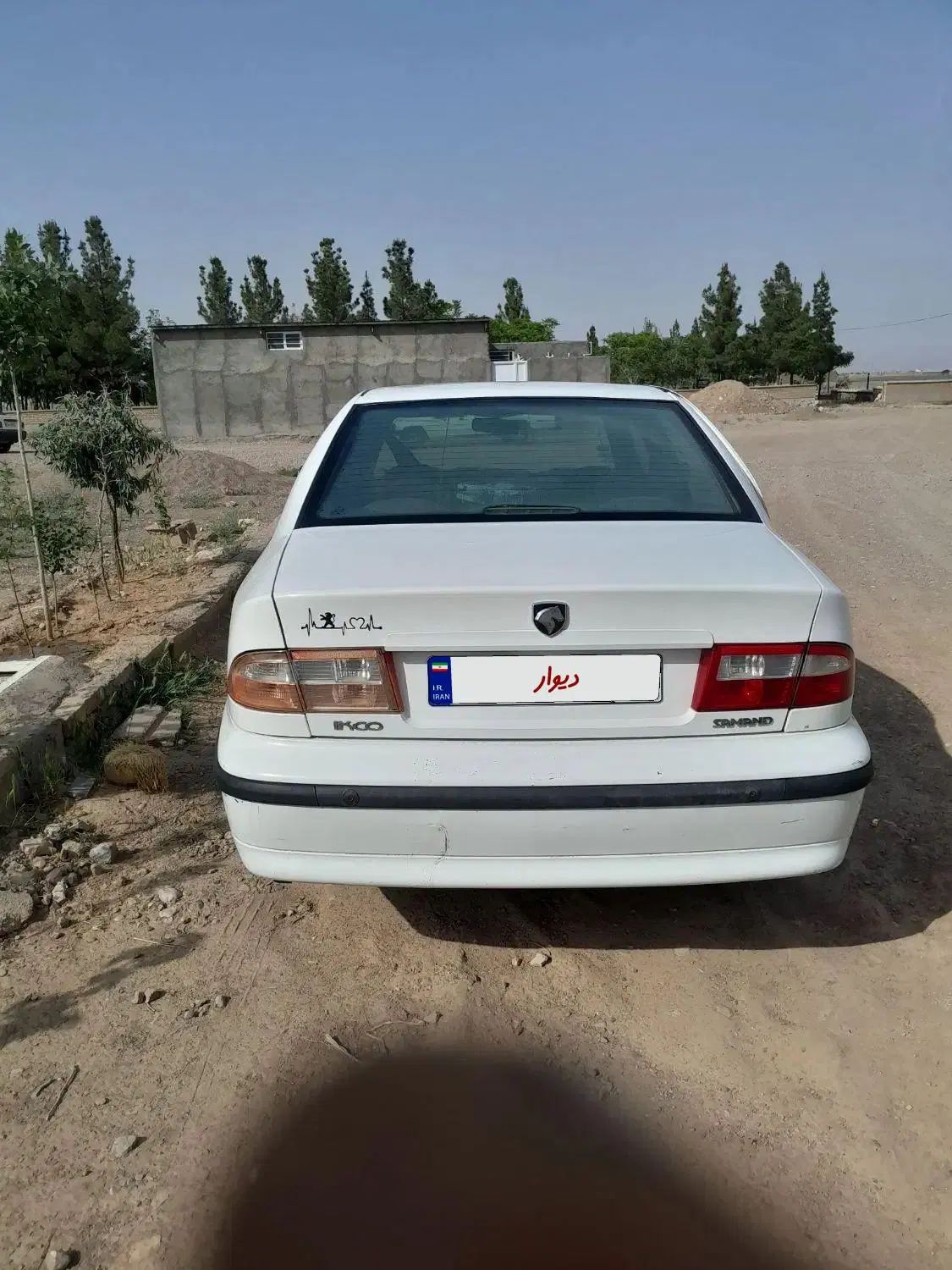 سمند LX EF7 دوگانه سوز - 1389